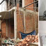xây nhà làm nứt tường