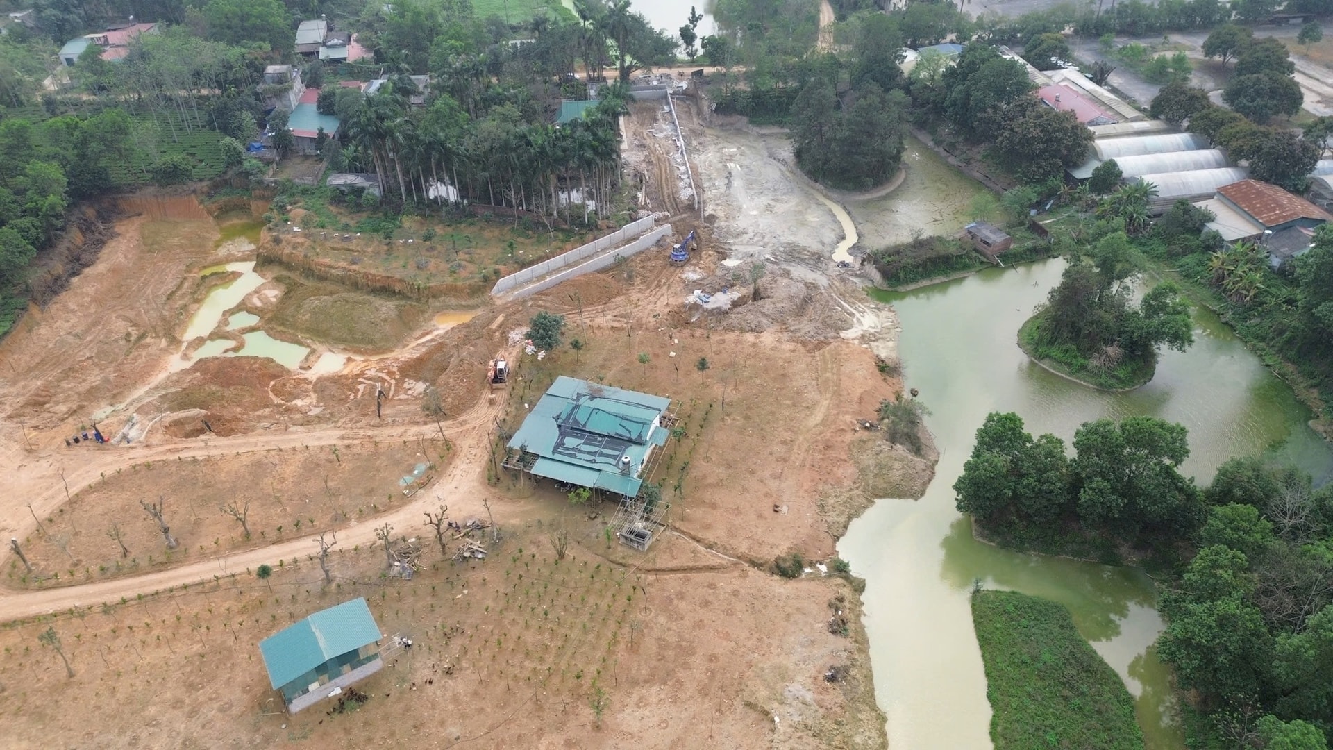 lấn chiếm đất quy hoạch