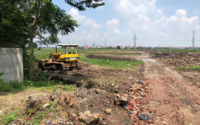 lấn chiếm đất dự án