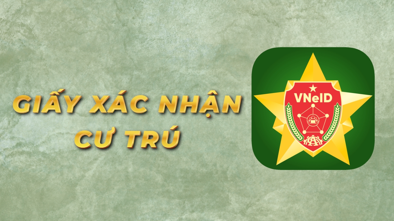 giấy xác nhận cư trú