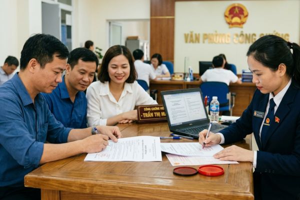 Công chứng hợp đồng cấp quyền sử dụng nhãn hiệu