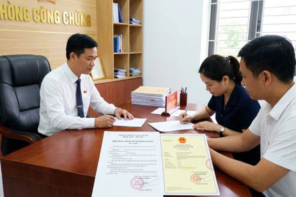 Công chứng hợp đồng cấp quyền sử dụng patent