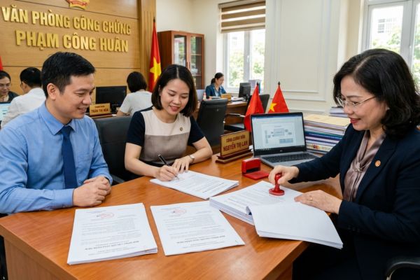 Công chứng hợp đồng chuyển giao phần mềm