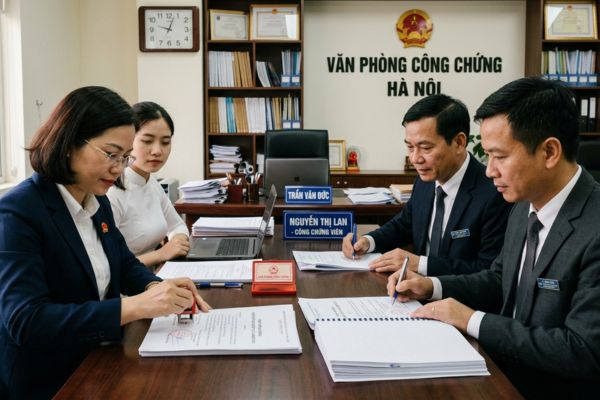 Công chứng hợp đồng dịch vụ logistics