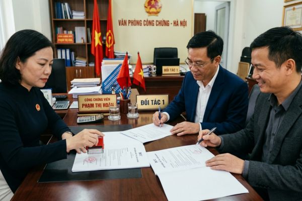 Công chứng hợp đồng hợp tác kinh doanh