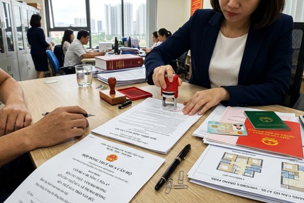 Công chứng hợp đồng thuê mua căn hộ