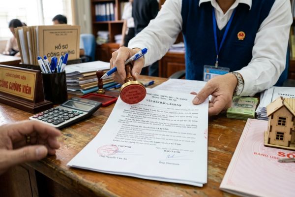 Công chứng văn bản bảo lãnh nợ