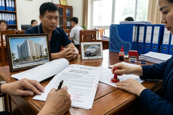 Công chứng văn bản cầm cố nợ