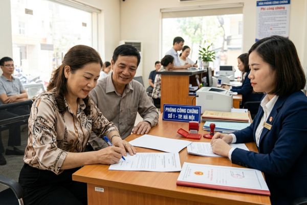 Công chứng văn bản thừa nhận hoàn trả