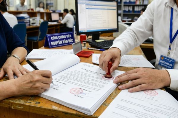 Công chứng văn bản thừa nhận pháp lý