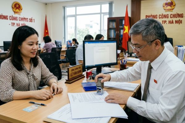 Công chứng văn bản xác nhận hợp đồng