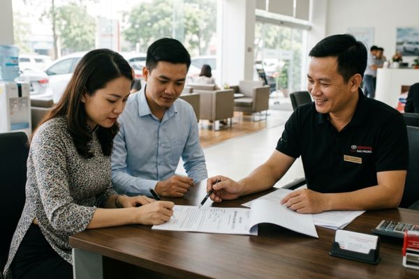 Hợp đồng mua bán xe du lịch