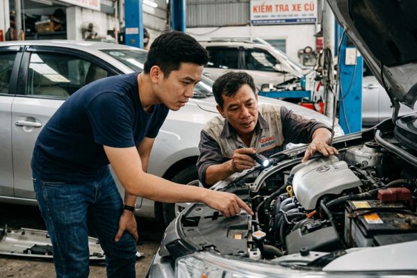 Mua xe đã qua thủy lực: Rủi ro và lưu ý