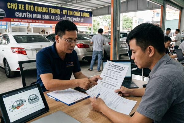 Quy định về mua bán xe đã qua sửa chữa lớn