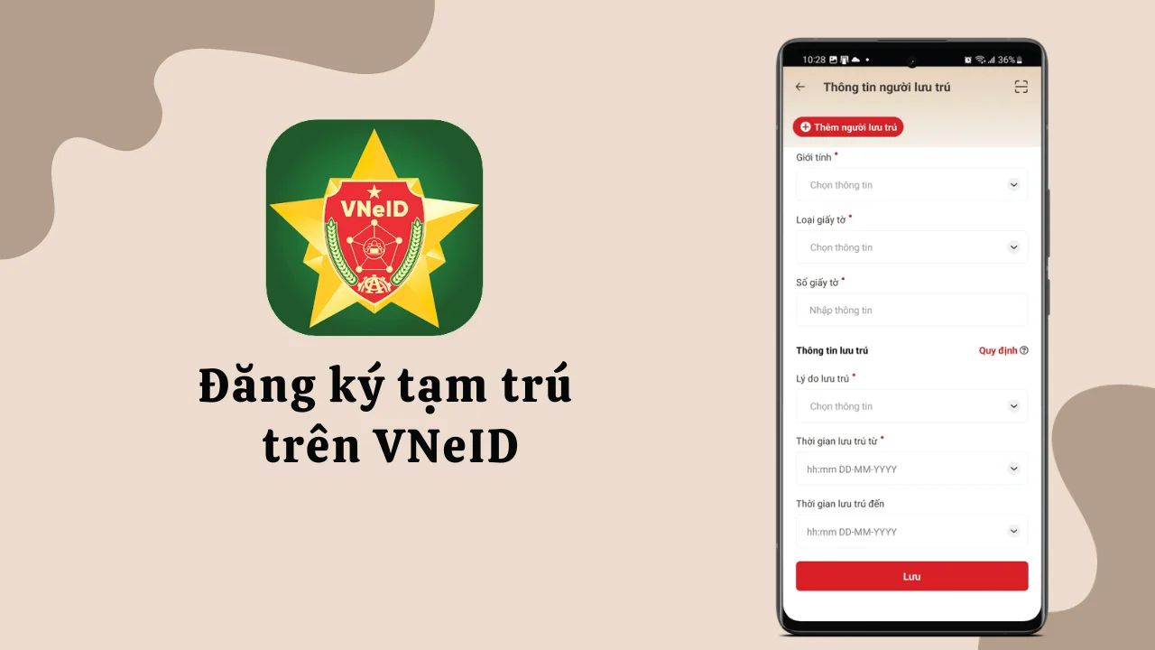 đăng ký tạm trú online