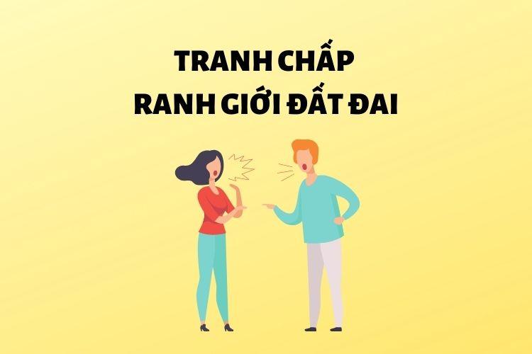tranh chấp ranh giới đất