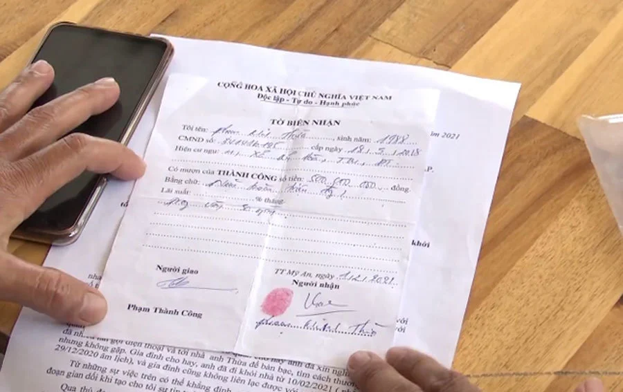 hợp đồng viết tay