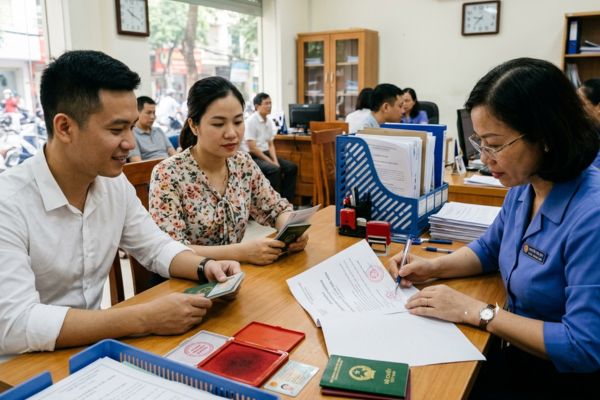 Công chứng văn bản đồng ý cho vợ hoặc chồng ra nước ngoài