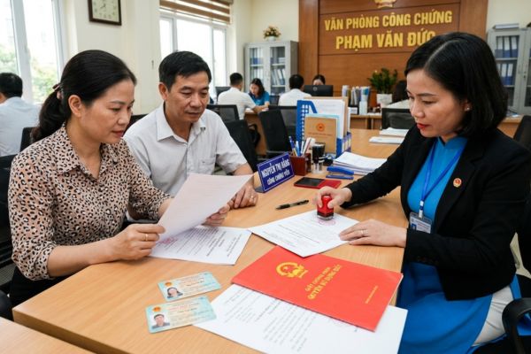 Công chứng văn bản đồng ý chuyển nhượng tài sản chung