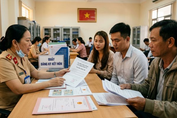 Đăng ký kết hôn khi một bên là người được đặt dưới giám sát