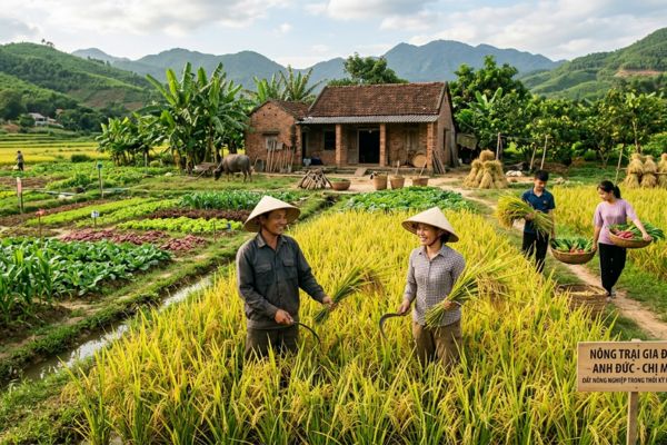 Đất nông nghiệp của hộ gia đình trong thời kỳ hôn nhân