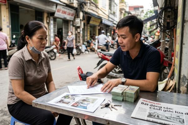 Mua bán tài sản qua cò: Rủi ro và lưu ý