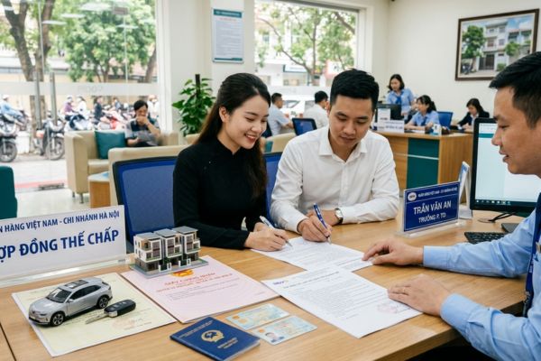 Thế chấp tài sản là bất động sản và động sản