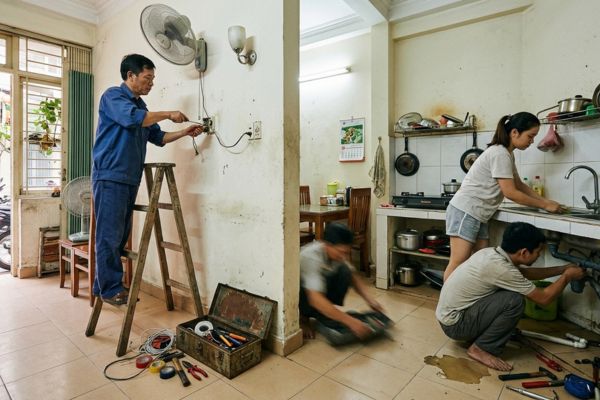 Điều khoản về sửa chữa và bảo trì nhà thuê