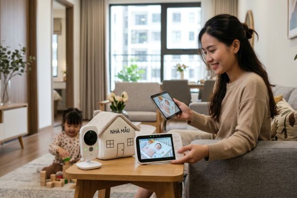 Mua nhà căn hộ có hệ thống giám sát trẻ em