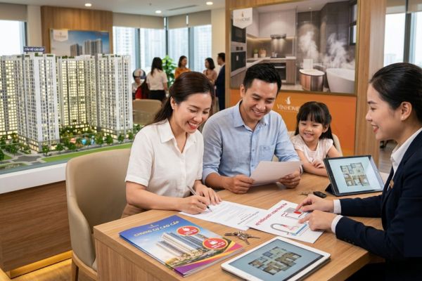 Mua nhà căn hộ có hệ thống nước nóng trung tâm