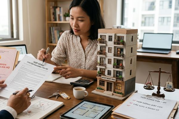 Mua nhà căn hộ mini: Pháp lý và lưu ý khi giao dịch