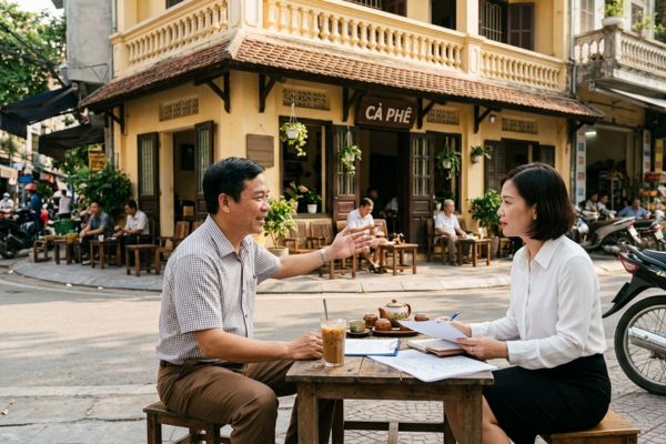 Mua nhà đất có thể đăng ký kinh doanh cà phê được không?