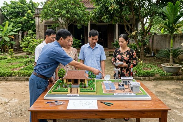 Mua nhà đất có thể đặt trạm nghiên cứu điện tử được không?