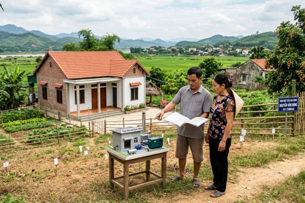 Mua nhà đất có thể đặt trạm nhiệt điện mini được không?