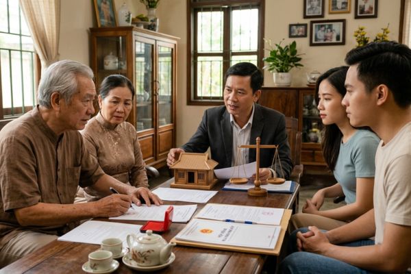 Mua nhà đất của người bị mất năng lực hành vi dân sự