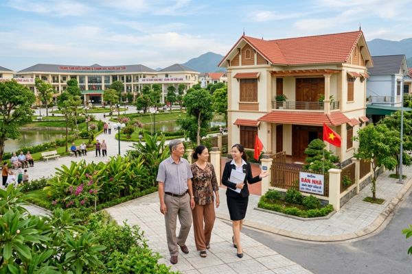 Mua nhà đất ở vùng có trung tâm điều dưỡng