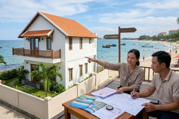 Mua nhà đất trong vùng có bãi biển: Du lịch và pháp lý