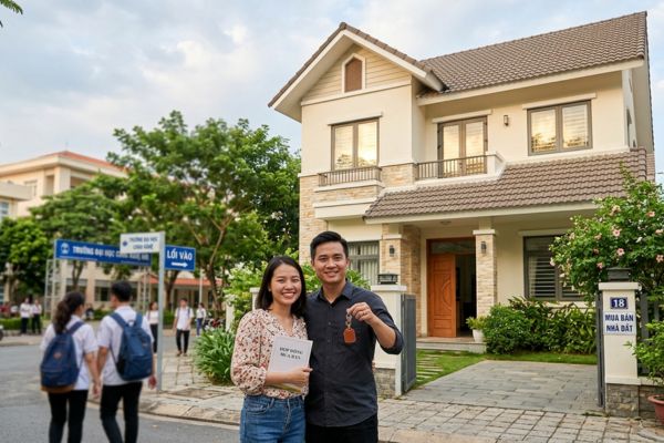 Mua nhà đất trong vùng có trường đại học gần