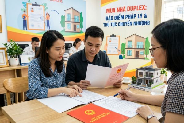 Mua nhà duplex: Đặc điểm pháp lý và thủ tục chuyển nhượng