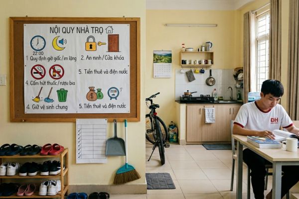 Quy định thuê nhà ở sinh viên