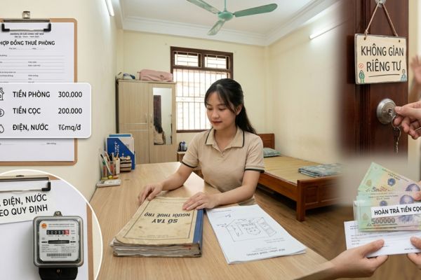 Quyền lợi khi thuê phòng trọ theo quy định