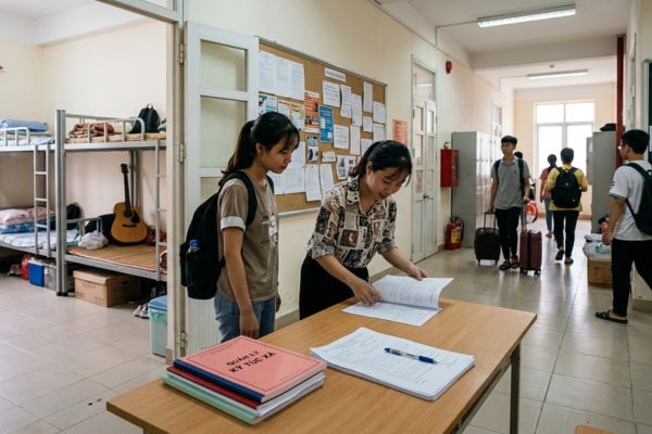 Thuê ký túc xá: Điều kiện và quy định