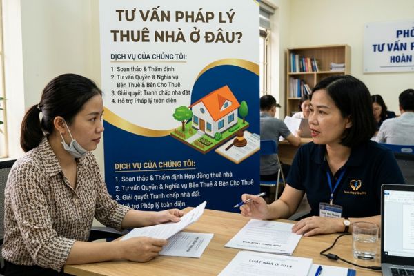 Tư vấn pháp lý thuê nhà ở đâu?