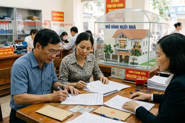 Ai là người nộp thuế thu nhập cá nhân và phí công chứng khi bán nhà?