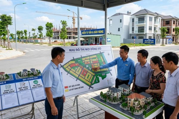 Bán đất trong khu đô thị mới: Pháp lý, quy hoạch và hạ tầng
