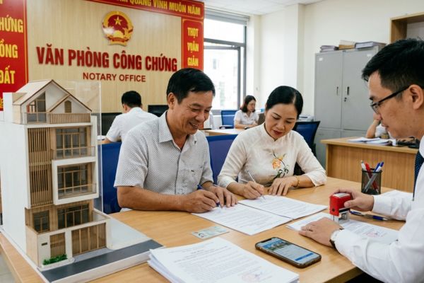 Bán nhà an toàn: Tầm quan trọng của việc chọn văn phòng công chứng uy tín