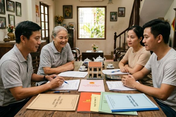 Bán nhà cho người thân: Lưu ý về thuế và pháp lý để tránh tranh chấp