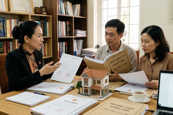 Bán nhà có tranh chấp về sáng chế: Pháp lý