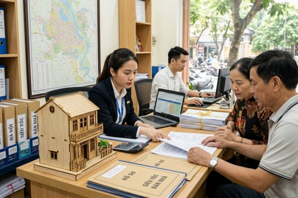 Bán nhà gấp trong ngày: Dịch vụ hỗ trợ thẩm định hồ sơ siêu tốc tại Hà Nội