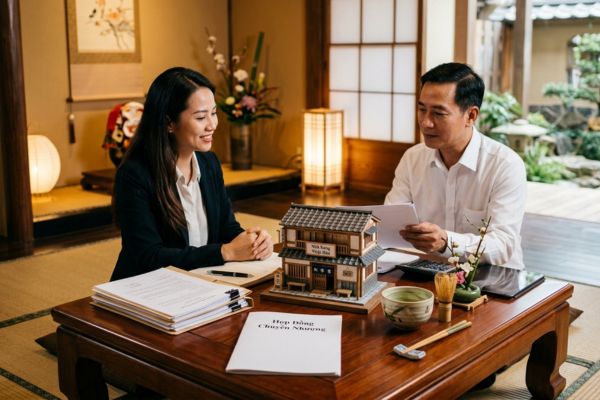 Bán nhà hàng Nhật Bản: Pháp lý và tính tinh tế
